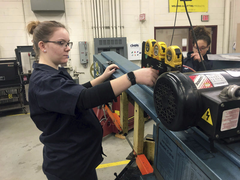 Welder in training. Student. Entrepreneur.